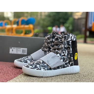 Adidas Yeezy Boost 750 x A Bathing Bape In Lukewarm Water JW5354 Camo/Black/White/Gold Mens Womens Shoes