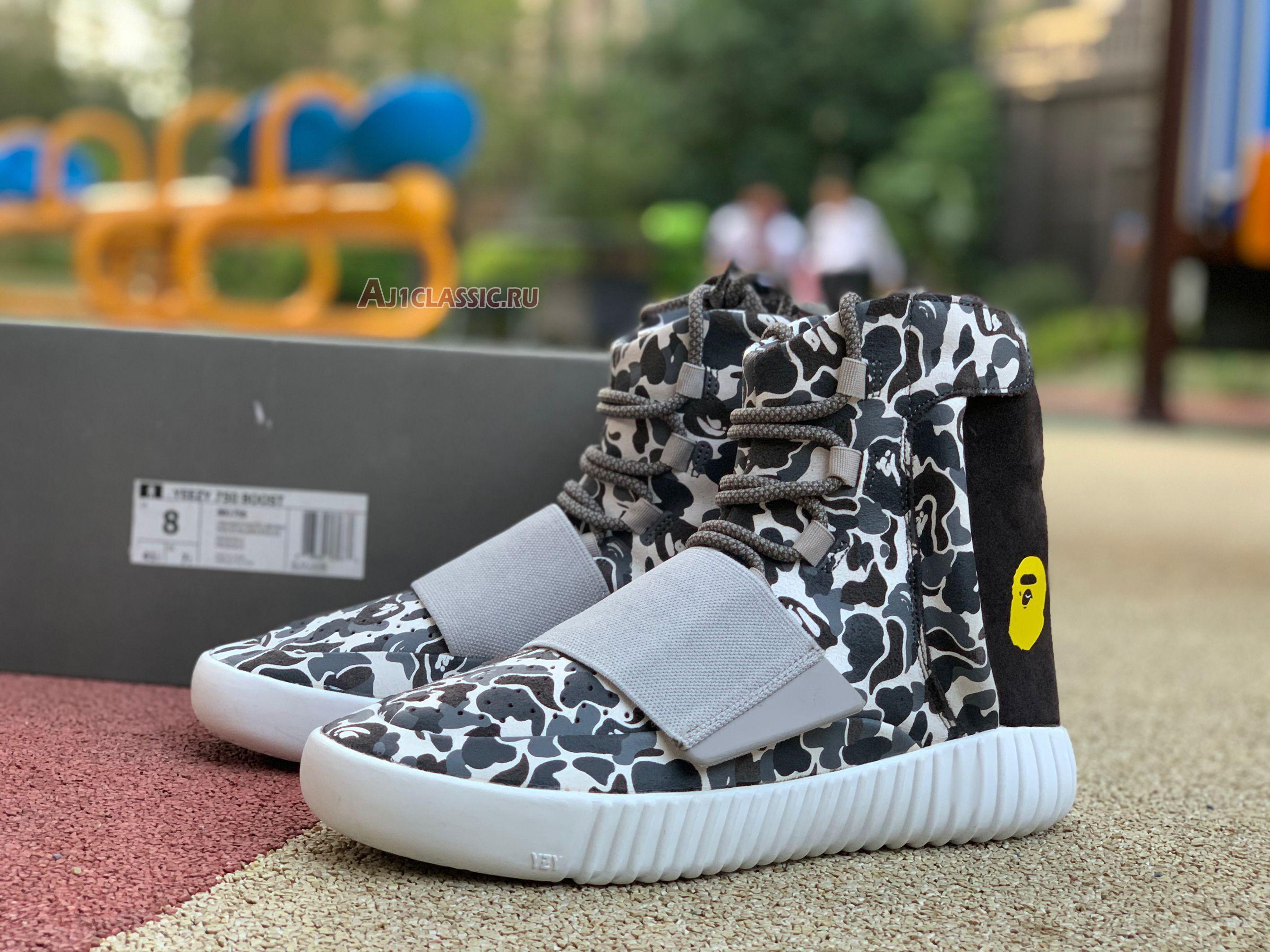 New Adidas Yeezy Boost 750 x A Bathing Bape In Lukewarm Water JW5354 Shoes