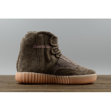 Adidas Yeezy Boost 750 Chocolate BY2456 Light Brown/Light Brown/Gum 3 Sneakers