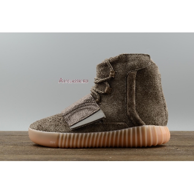 Adidas Yeezy Boost 750 Chocolate BY2456 Light Brown/Light Brown/Gum 3 Mens Womens Shoes