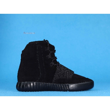 Adidas Yeezy Boost 750 Triple Black BB1839 Core Black/Core Black/Core Black Mens Womens Shoes