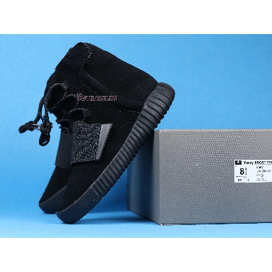 Adidas Yeezy Boost 750 Triple Black BB1839 Core Black/Core Black/Core Black Mens Womens Shoes