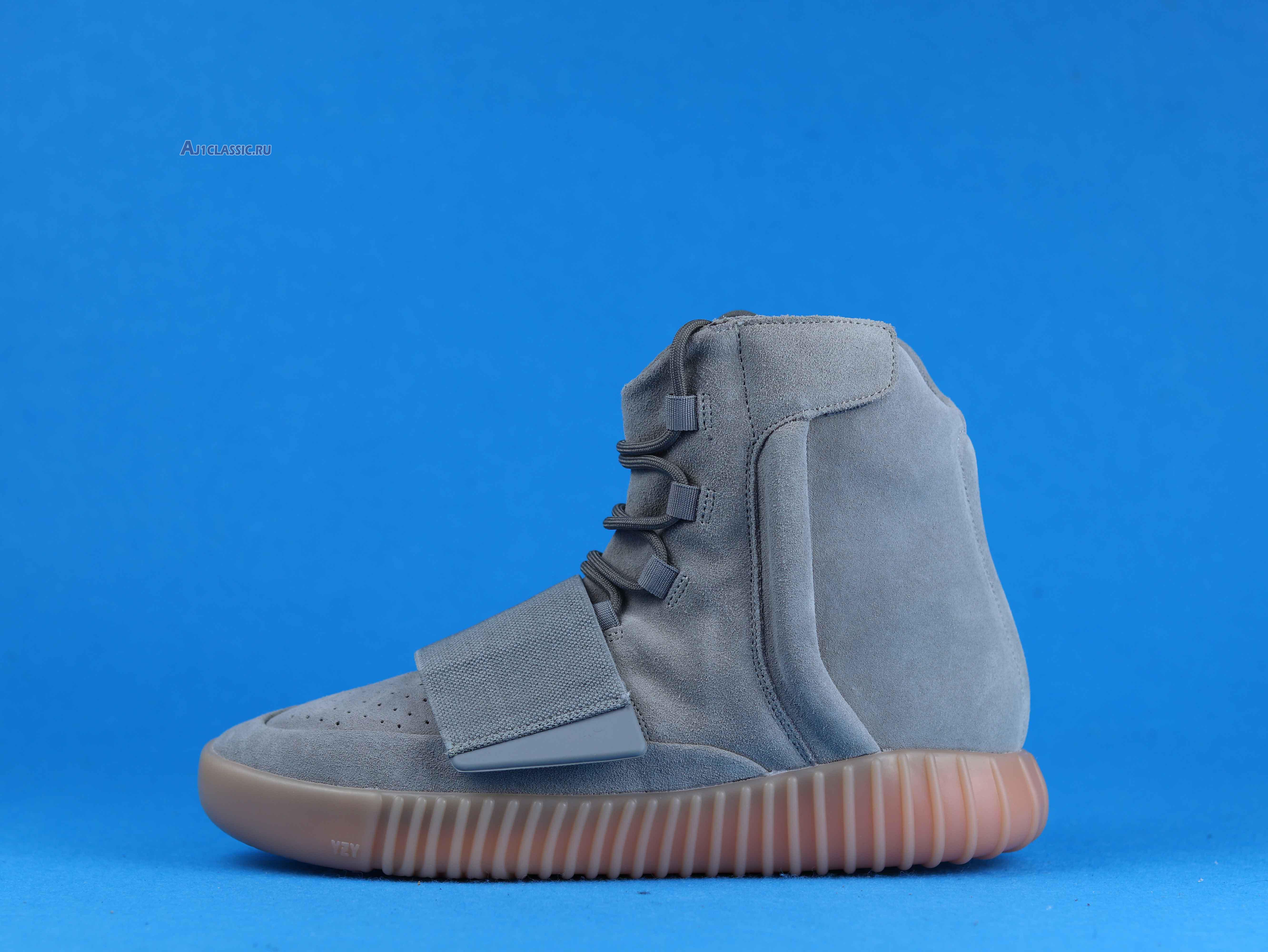 New Adidas Yeezy Boost 750 "Grey Gum" BB1840 Shoes