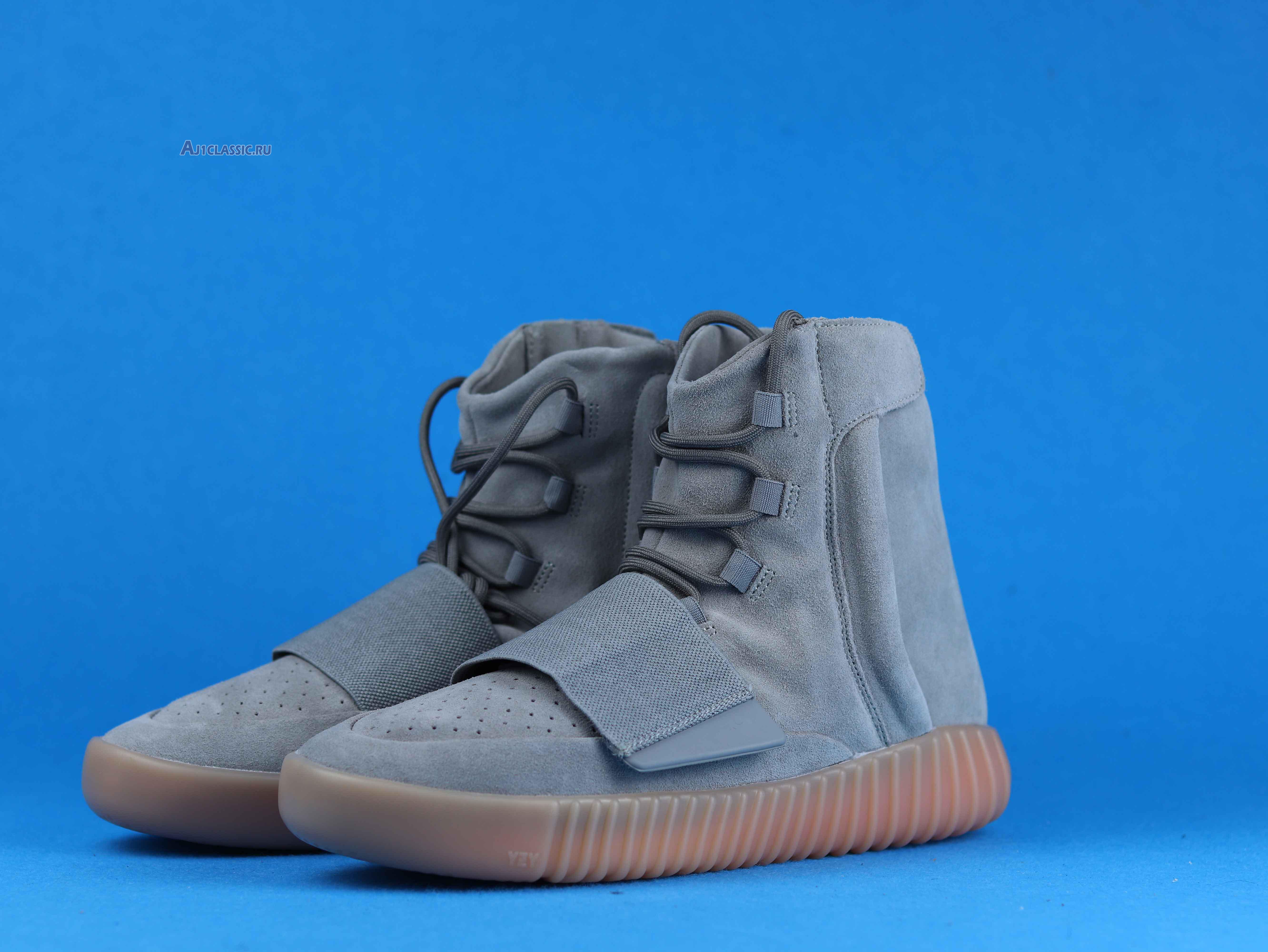 New Adidas Yeezy Boost 750 "Grey Gum" BB1840 Shoes