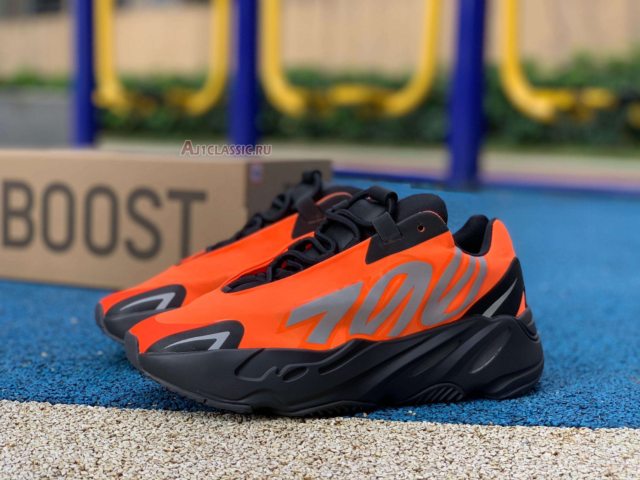 New Adidas Yeezy Boost 700 MNVN "Orange" FV3258 Shoes