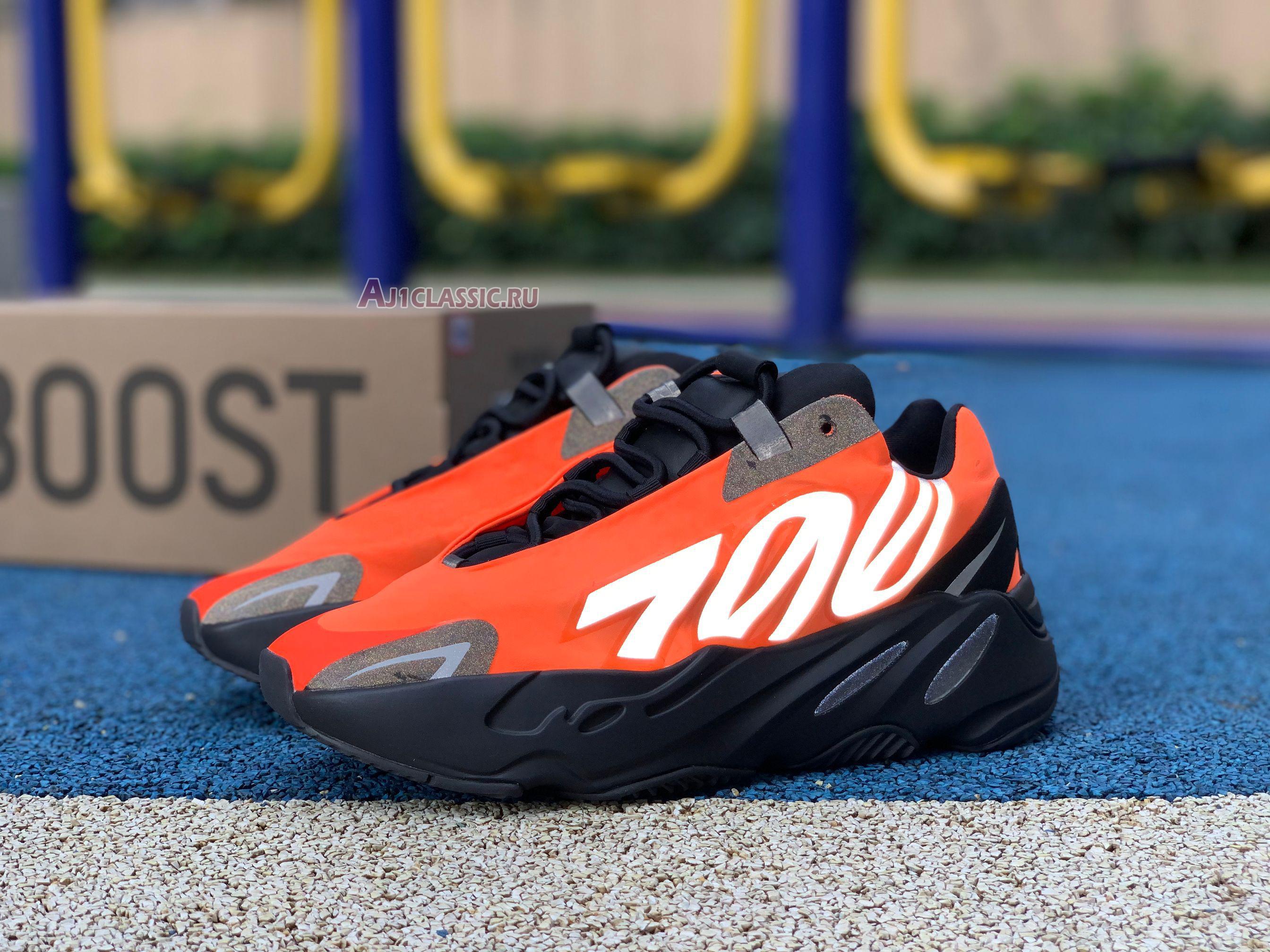 New Adidas Yeezy Boost 700 MNVN "Orange" FV3258 Shoes