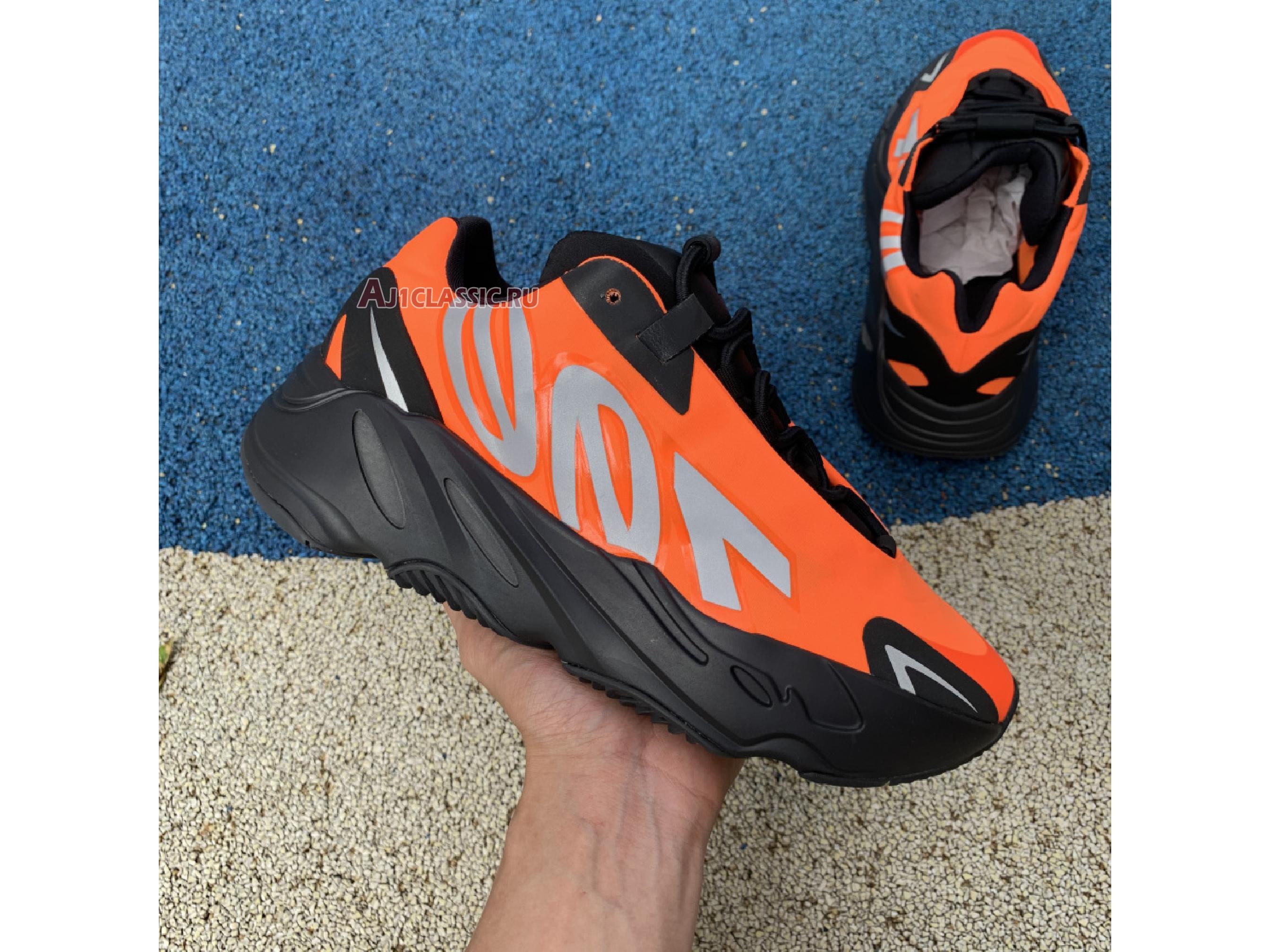 New Adidas Yeezy Boost 700 MNVN "Orange" FV3258 Shoes