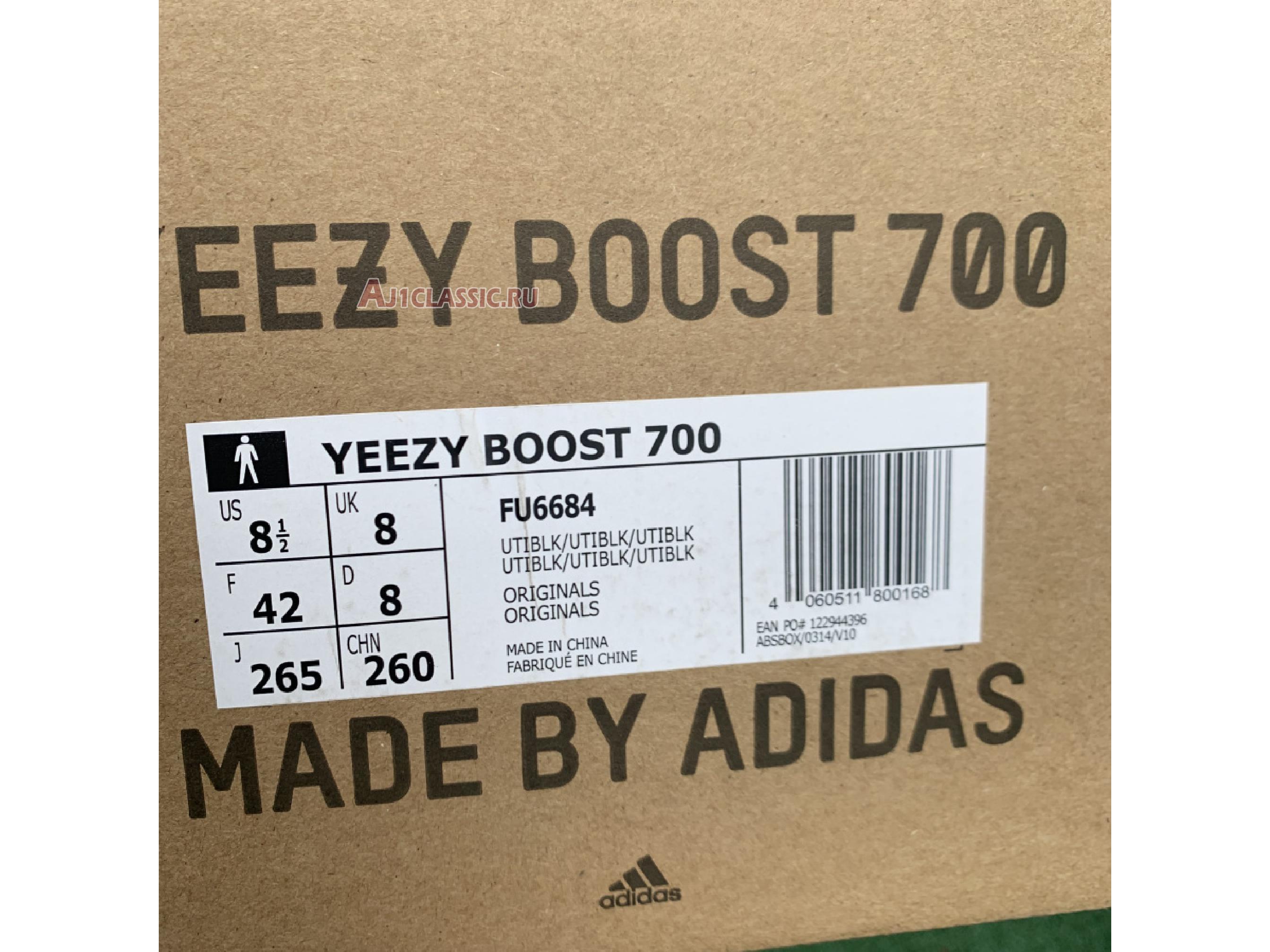 New Adidas Yeezy Boost 700 V2 "Vanta" FU6684 Shoes