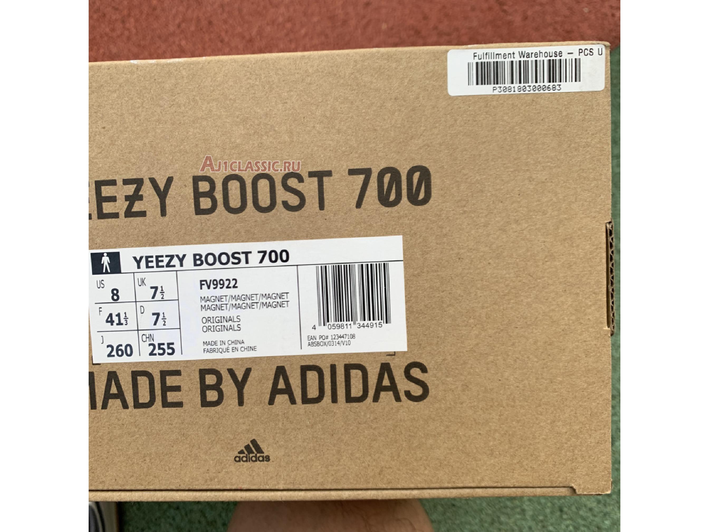 New Adidas Yeezy Boost 700 "Magnet" FV9922 Shoes