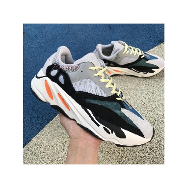 Adidas Yeezy Boost 700 Wave Runner B75571 Solid Grey/Chalk White/Core Black Mens Womens Shoes