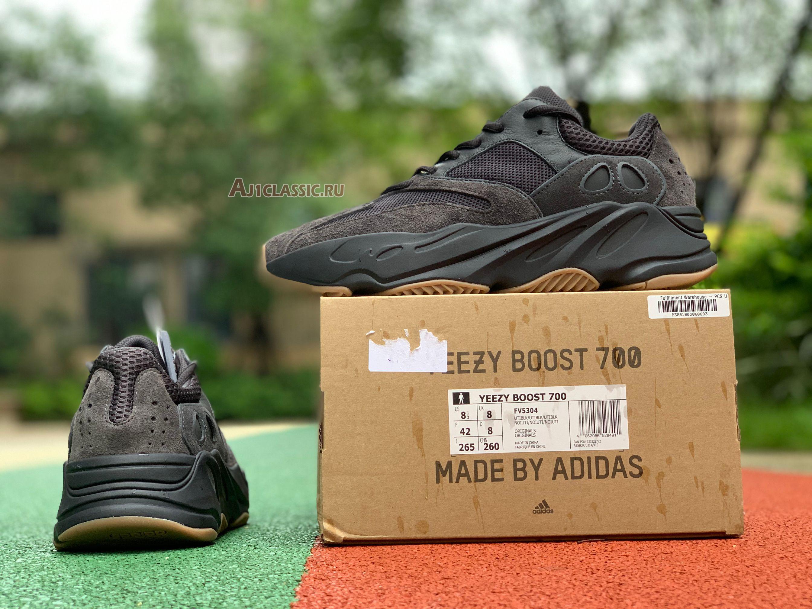 New Adidas Yeezy Boost 700 "Utility Black" FV5304 Shoes