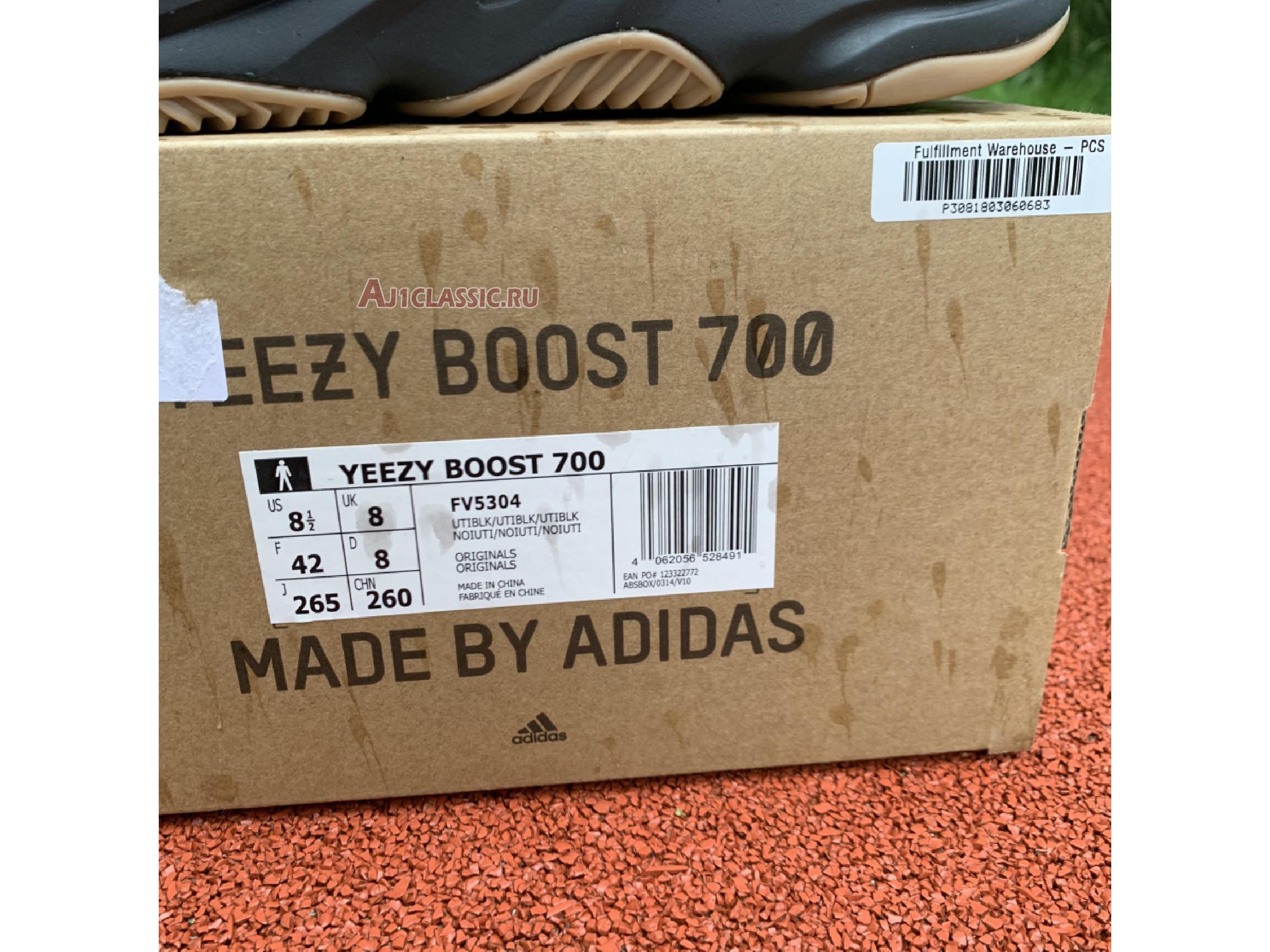 New Adidas Yeezy Boost 700 "Utility Black" FV5304 Shoes