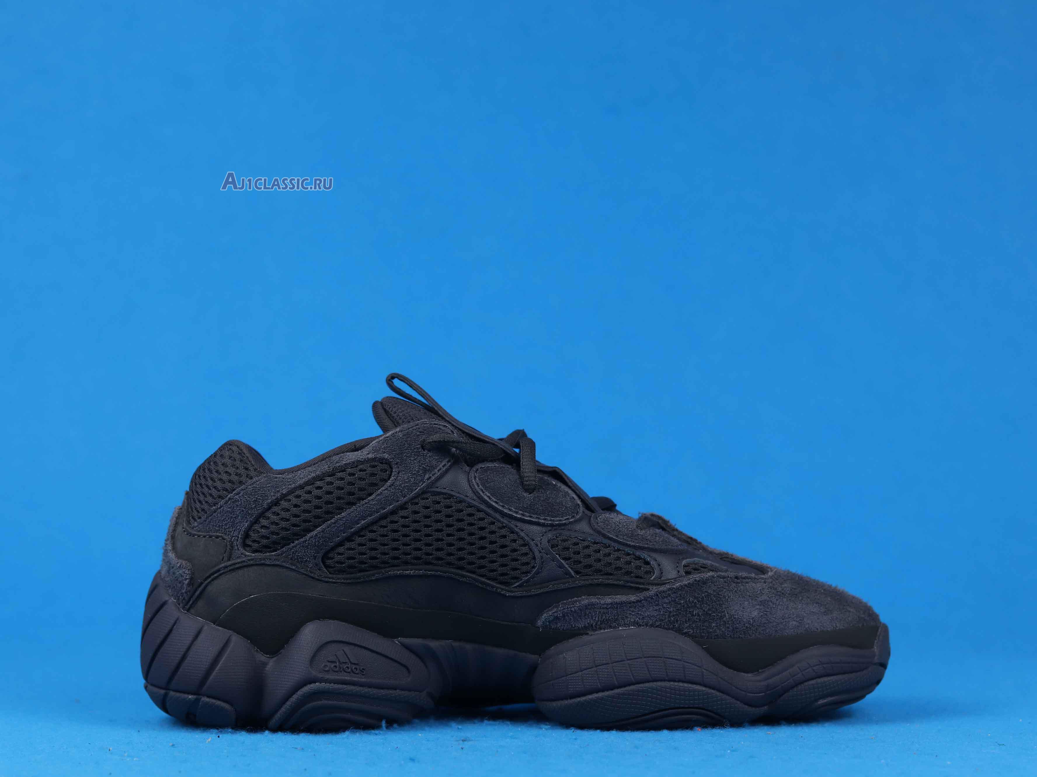 New Adias Yeezy 500 "Utility Black" F36640 Shoes