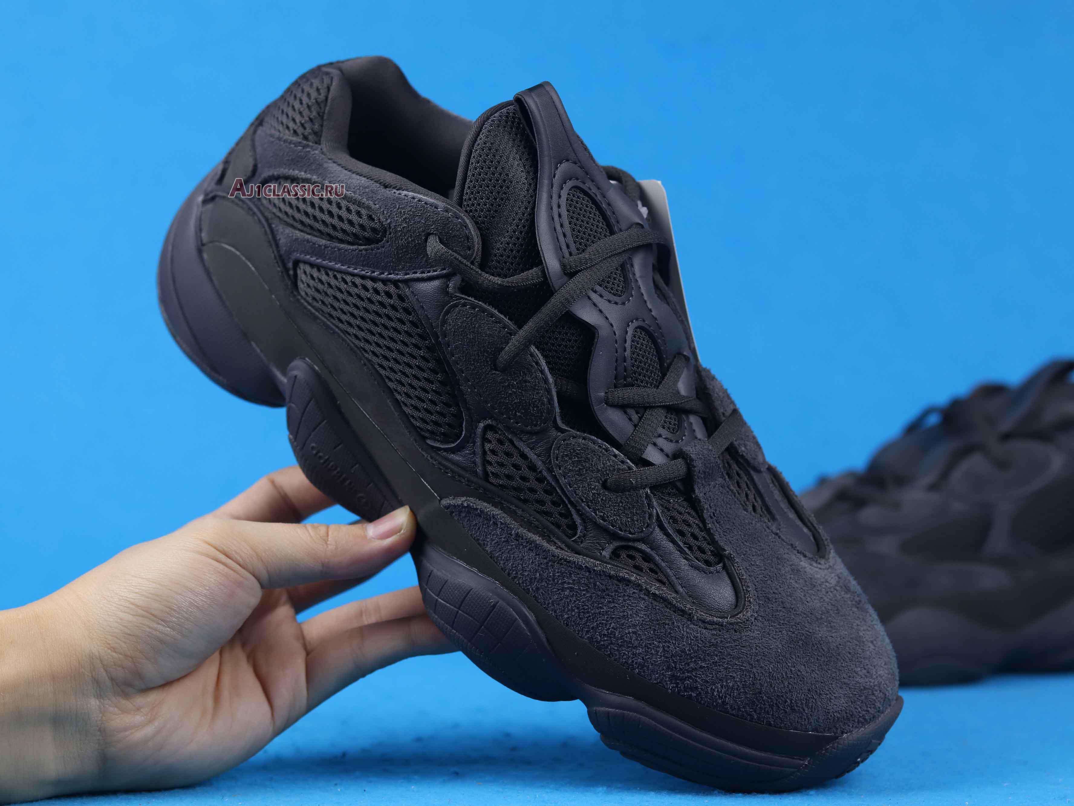 New Adias Yeezy 500 "Utility Black" F36640 Shoes