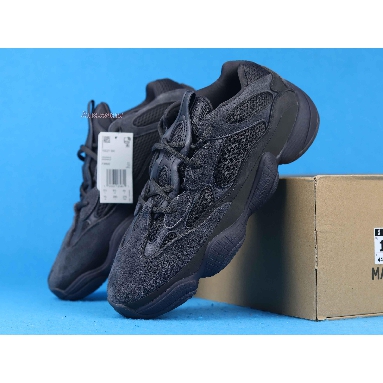 Adias Yeezy 500 Utility Black F36640 Utility Black/Utility Black Mens Womens Shoes