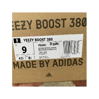 Adidas Yeezy Boost 380 LMNTE FZ4982 LMNTE/LMNTE-LMNTE Mens Womens Shoes