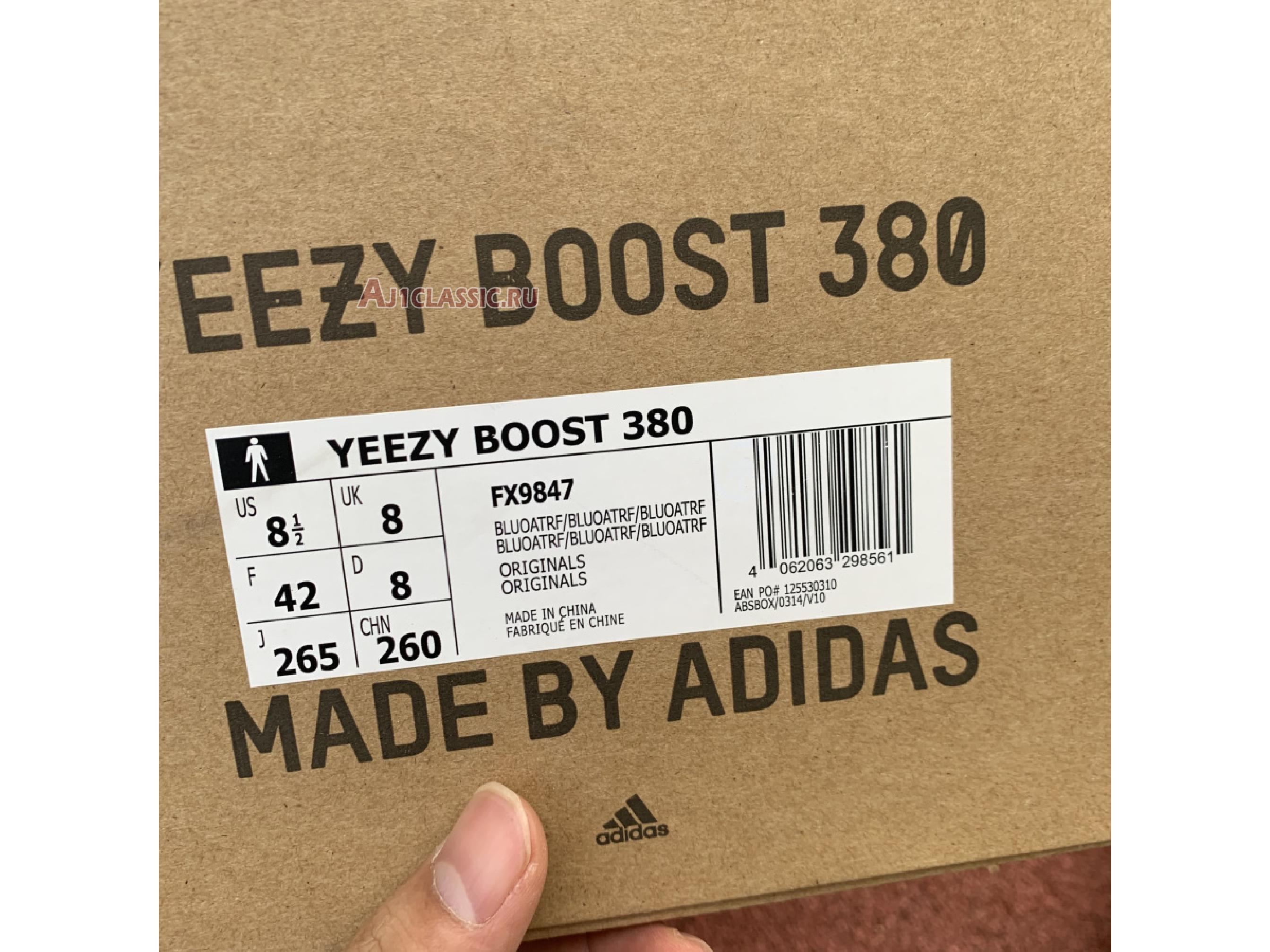 Adidas Yeezy Boost 380 "Blue Oat Reflective" FX9847