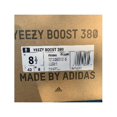 Adidas Yeezy Boost 380 Mist Reflective FX9846 Mist/Mist/Mist Mens Womens Shoes