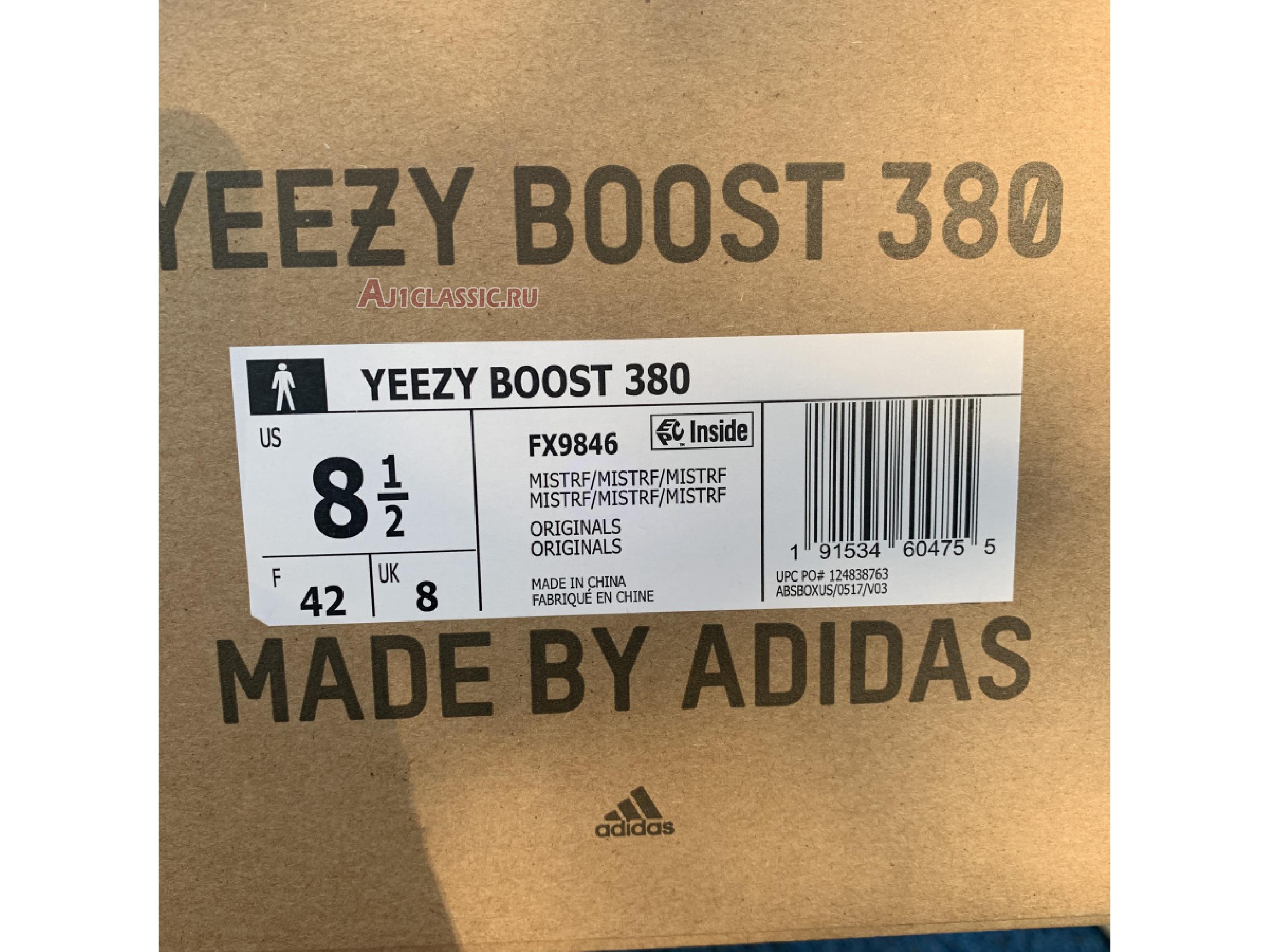 Adidas Yeezy Boost 380 "Mist Reflective" FX9846