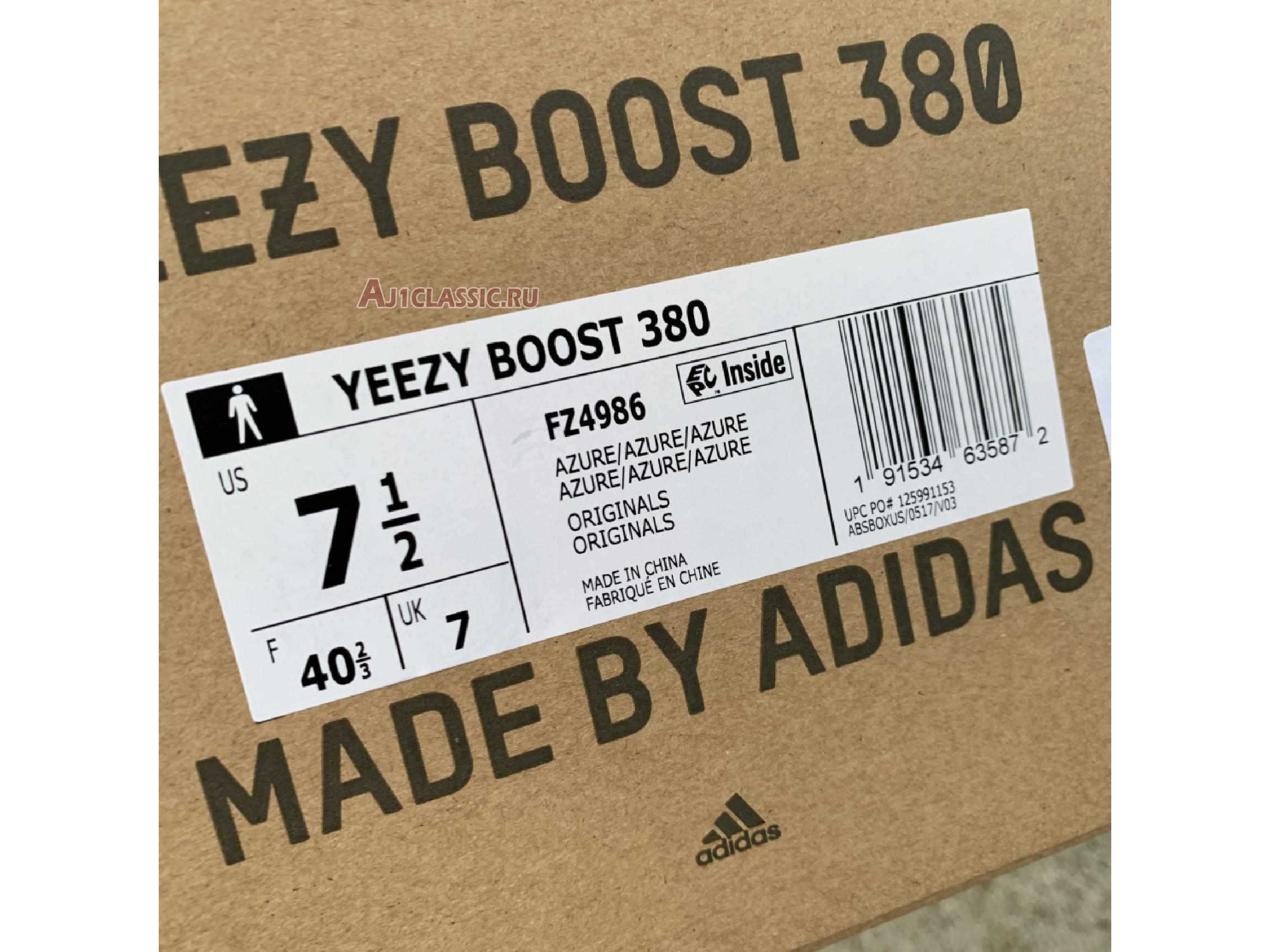 Adidas Yeezy Boost 380 "Azure" FZ4986