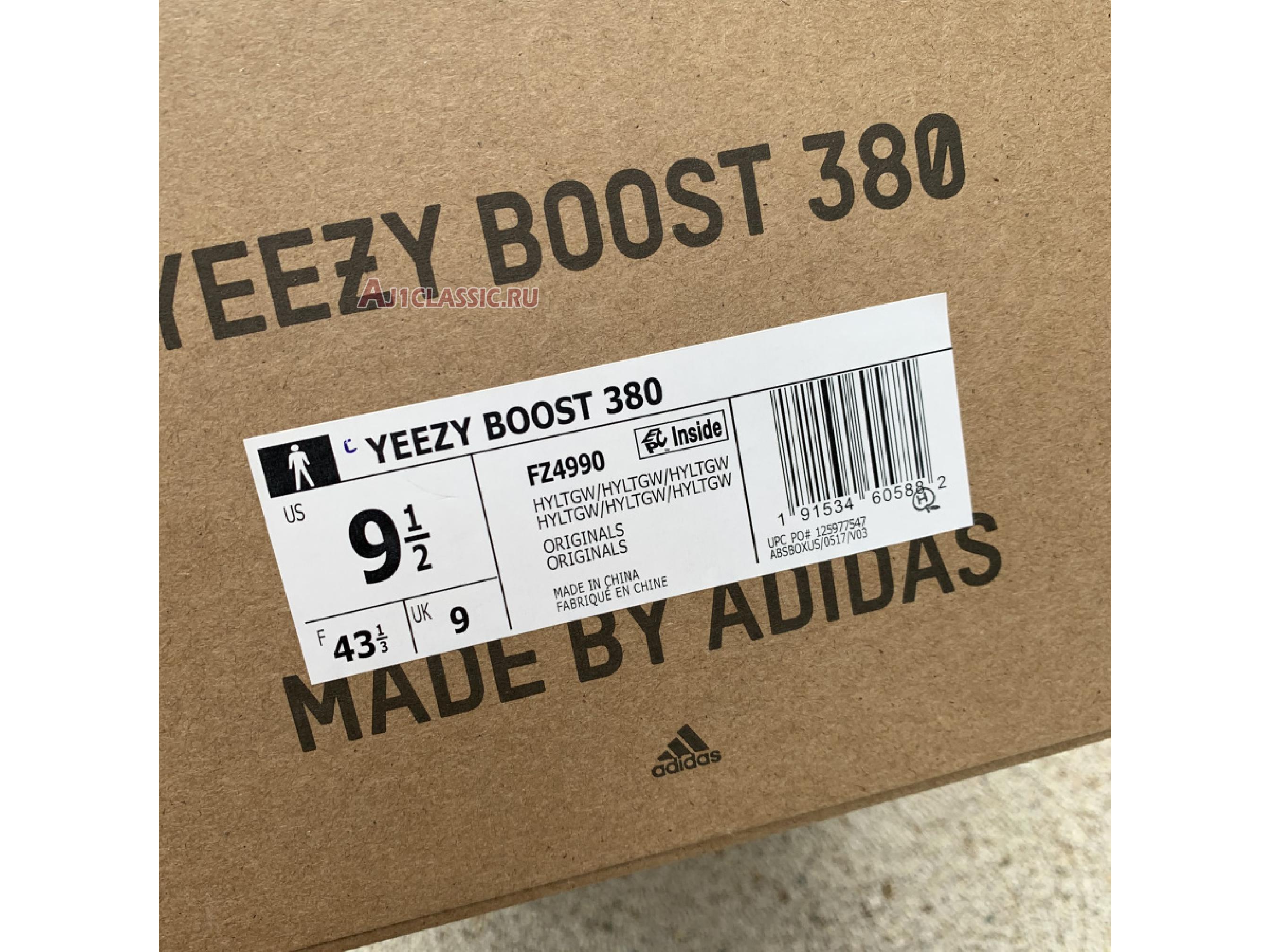 Adidas Yeezy Boost 380 "Hylte Glow" FZ4990