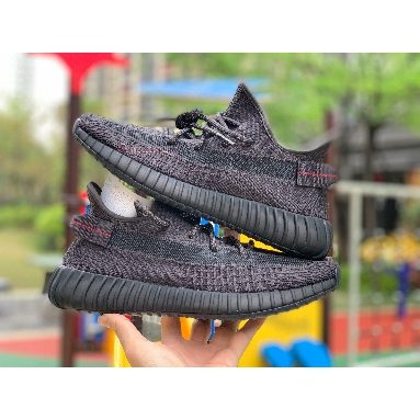 Adidas Yeezy Boost 350 V2 Black Non-Reflective FU9006 Black/Black/Black Sneakers