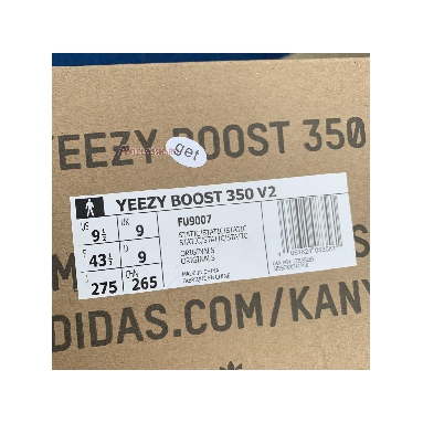 Adidas Yeezy Boost 350 V2 Black Reflective FU9007 Black Reflective/Black Reflective Sneakers