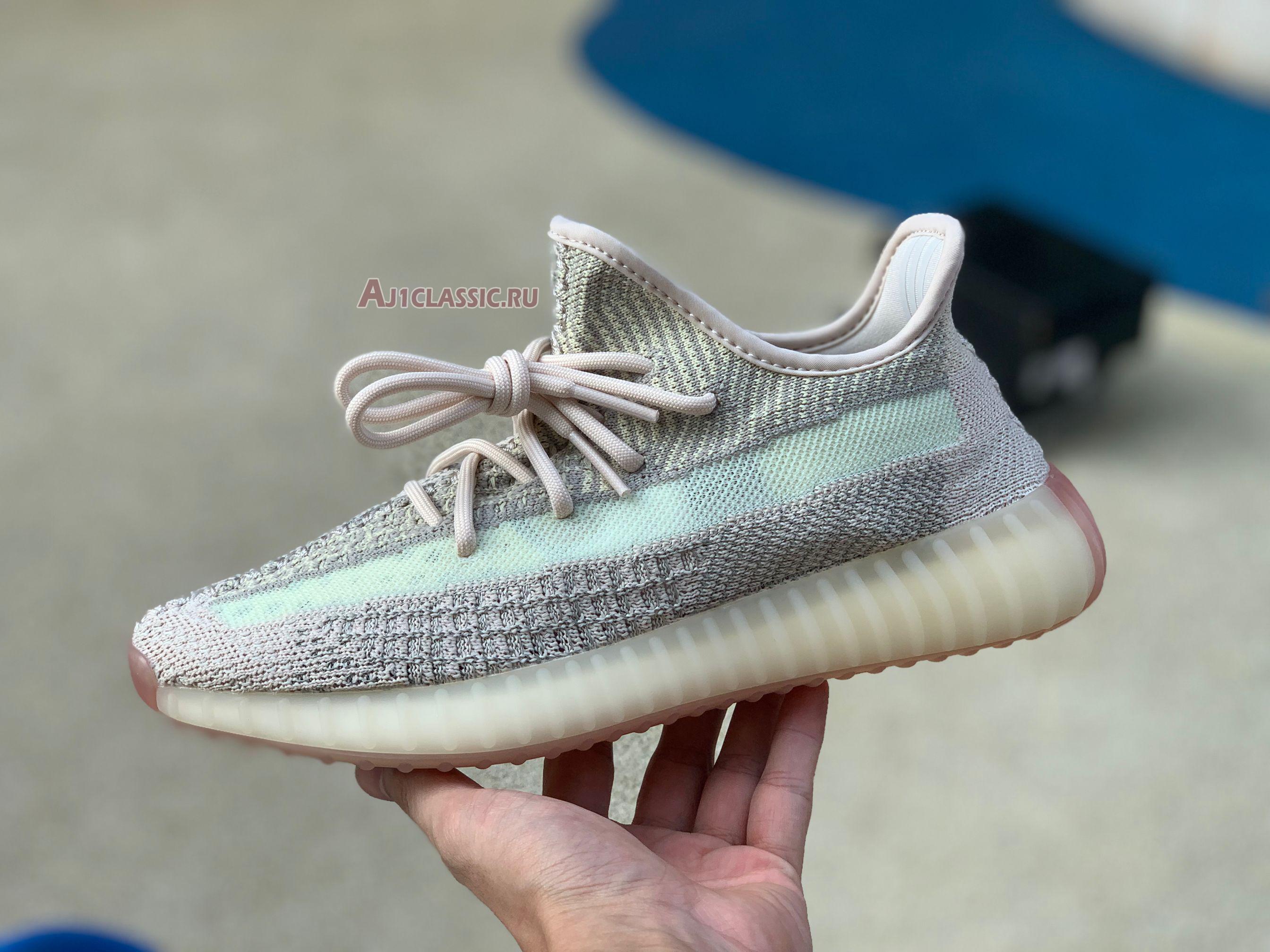 New Adidas Yeezy Boost 350 V2 "Citrin Reflective" FW5318 Shoes