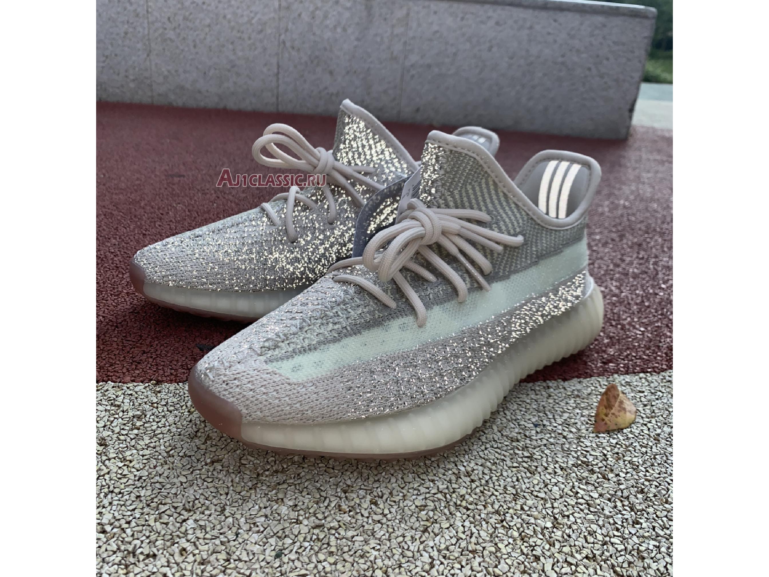 New Adidas Yeezy Boost 350 V2 "Citrin Reflective" FW5318 Shoes