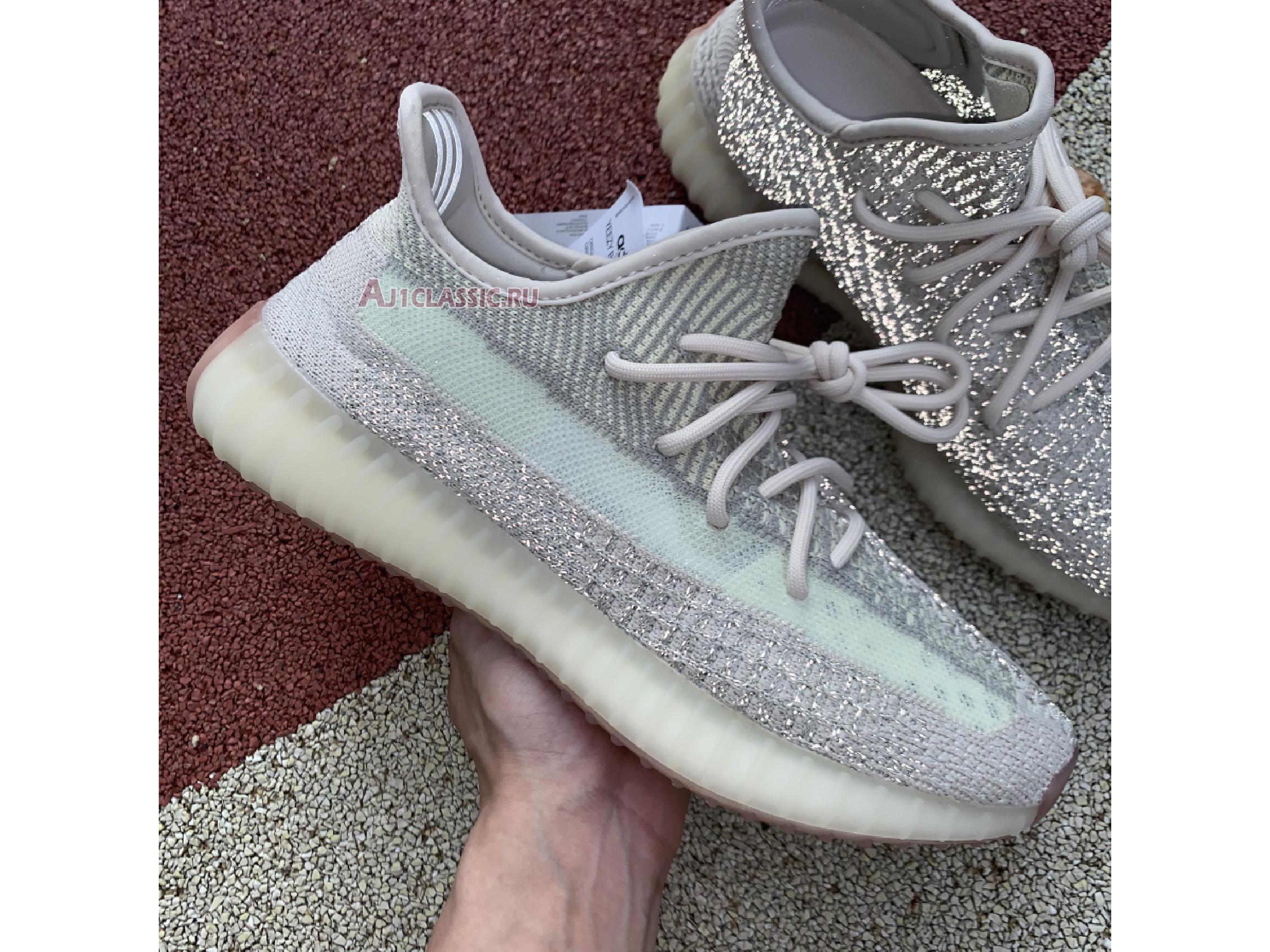 New Adidas Yeezy Boost 350 V2 "Citrin Reflective" FW5318 Shoes