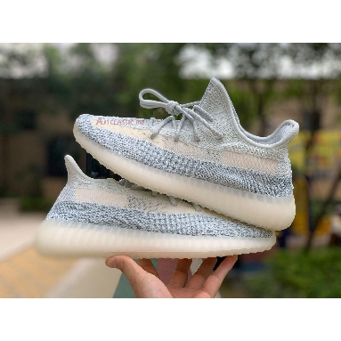 Adidas Yeezy Boost 350 V2 Cloud White Non-Reflective FW3043 Cloud White/Cloud White Mens Womens Shoes