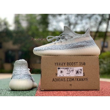 Adidas Yeezy Boost 350 V2 Cloud White Non-Reflective FW3043 Cloud White/Cloud White Mens Womens Shoes