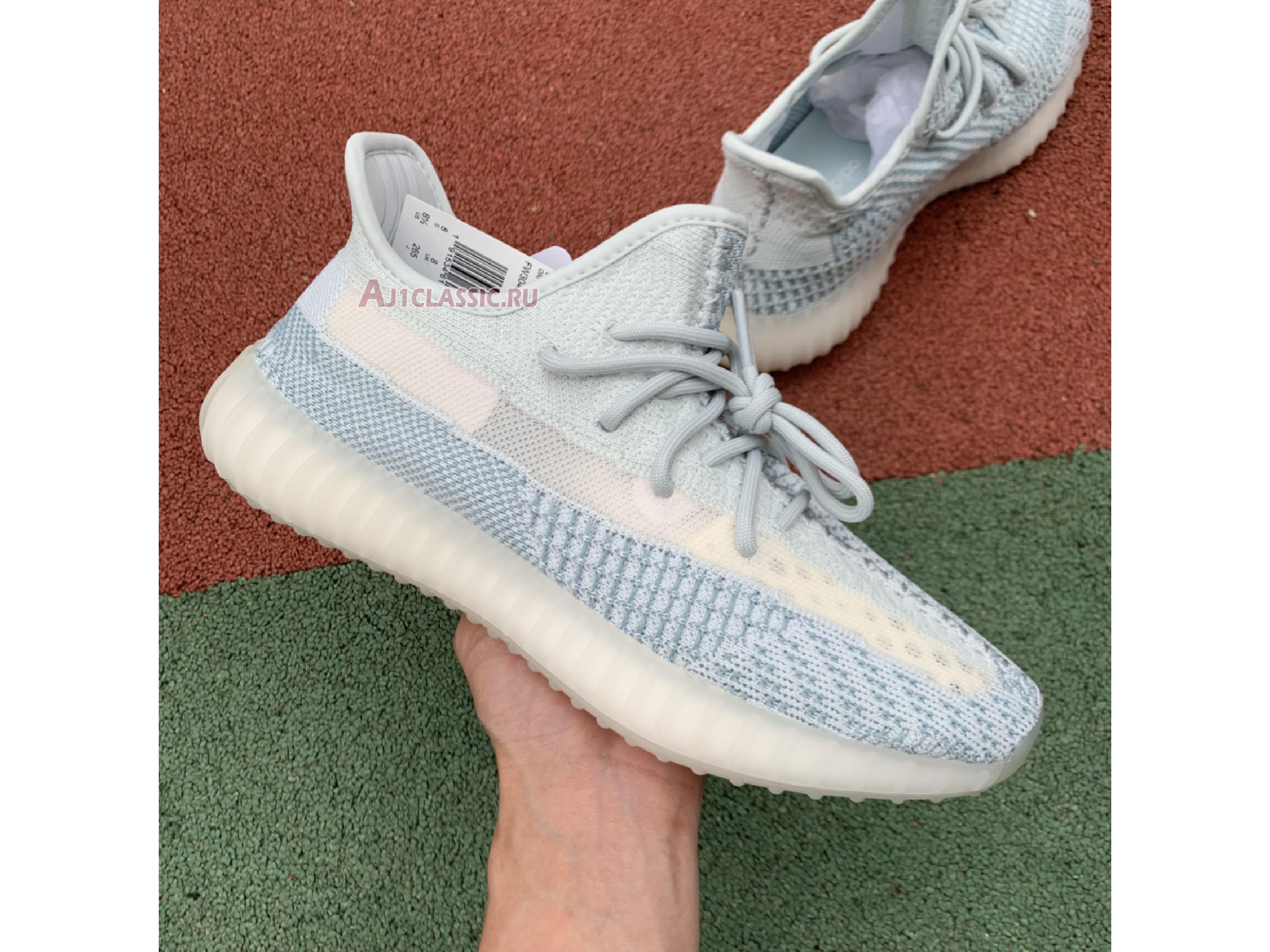 New Adidas Yeezy Boost 350 V2 "Cloud White Non-Reflective" FW3043 Shoes