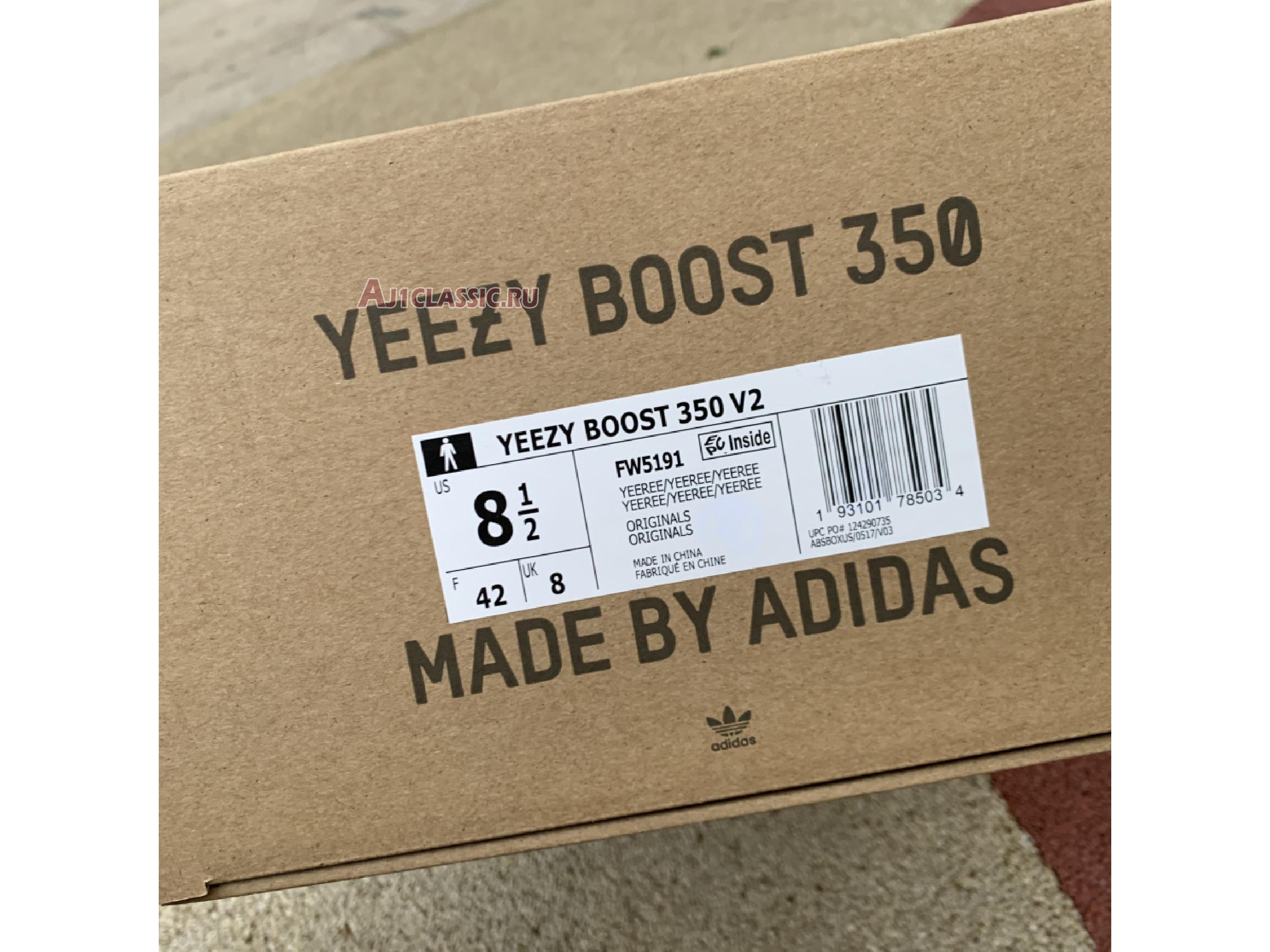 New Adidas Yeezy Boost 350 V2 "Yeezreel Non-Reflective" FW5191 Shoes