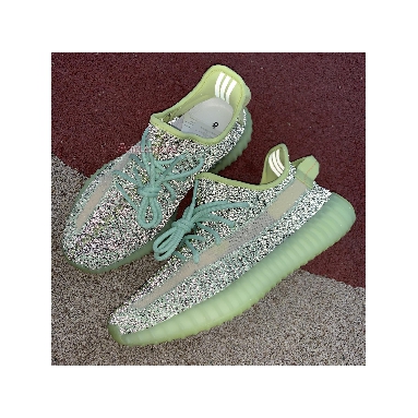 Adidas Yeezy Boost 350 V2 Yeezreel Reflective FX4130 Yeezreel/Yeezreel/Yeezreel Mens Womens Shoes