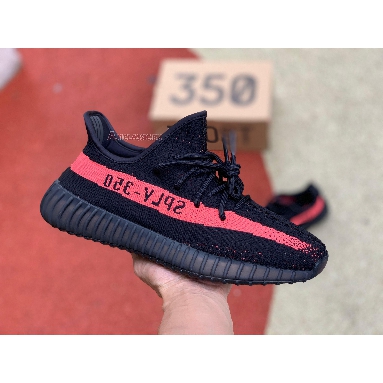 Adidas Yeezy Boost 350 V2 Red BY9612 Core Black/Red/Core Black Sneakers