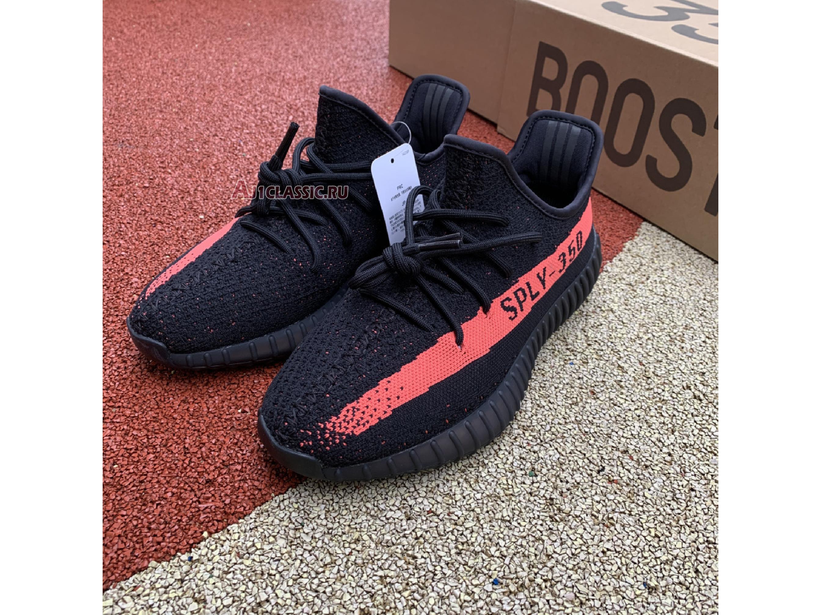 New Adidas Yeezy Boost 350 V2 "Red" BY9612 Shoes