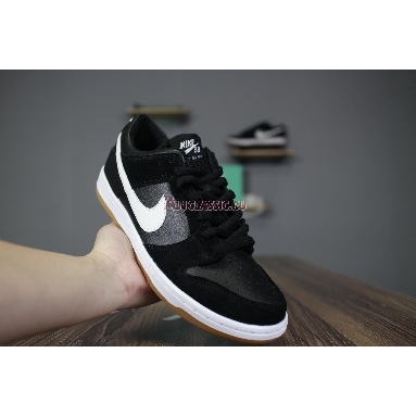 Nike Zoom Dunk Low Pro SB Black Gum 854866-019 Black/White-Gum Light Brown Mens Womens Shoes