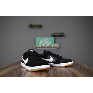 Nike Zoom Dunk Low Pro SB Black Gum 854866-019 Black/White-Gum Light Brown Mens Womens Shoes