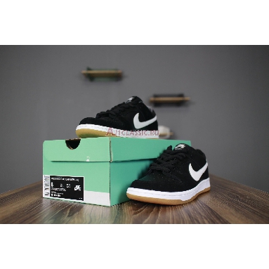 Nike Zoom Dunk Low Pro SB Black Gum 854866-019 Black/White-Gum Light Brown Mens Womens Shoes