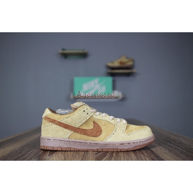 Nike SB Dunk Low Reverse Reese Forbes Wheat 883232-700 Dune/Twig/Wheat-Gum Medium Brown Mens Womens Shoes