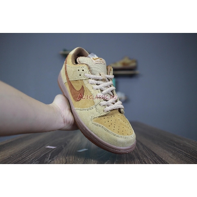 Nike SB Dunk Low Reverse Reese Forbes Wheat 883232-700 Dune/Twig/Wheat-Gum Medium Brown Mens Womens Shoes