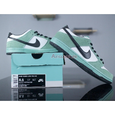 Nike SB Dunk Low Sea Crystal 819674-301 Green Glow/Black-Summit White Sneakers