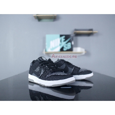 MEDICOM TOY x Nike SB Dunk Low BE@RBRICK 877063-002 Black/Black-White-Medium Grey Mens Womens Shoes