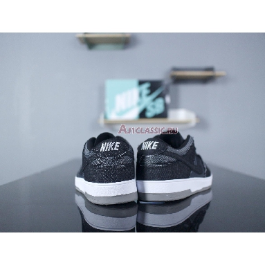 MEDICOM TOY x Nike SB Dunk Low BE@RBRICK 877063-002 Black/Black-White-Medium Grey Mens Womens Shoes