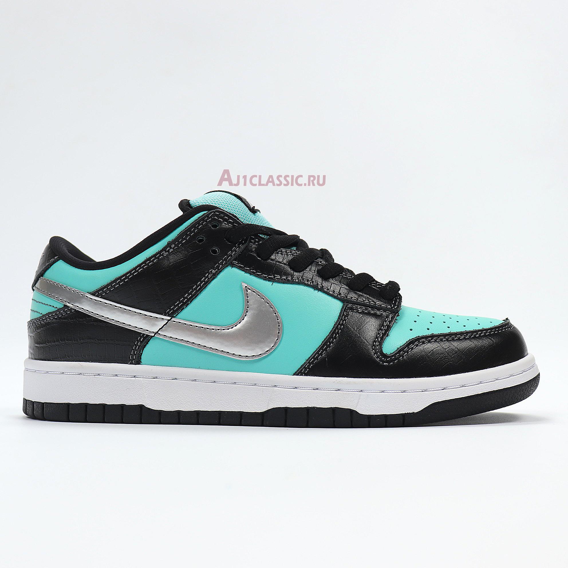 New Nike Diamond Supply Co. x Dunk Low Pro SB "Tiffany" 304292-402 Shoes