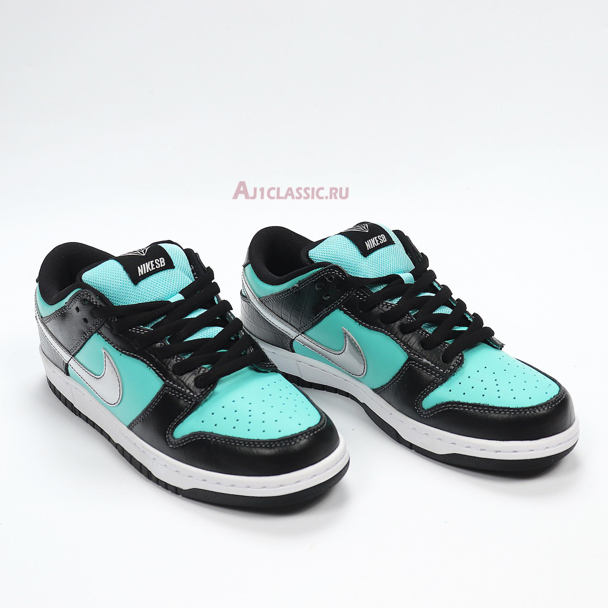 New Nike Diamond Supply Co. x Dunk Low Pro SB "Tiffany" 304292-402 Shoes