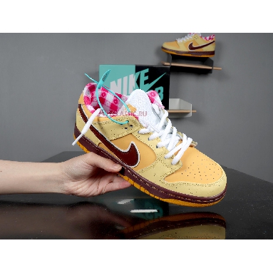 Nike Dunk Low Premium SB Yellow Lobster 313170-137 Yellow Ochre/Terra Brown Mens Womens Shoes