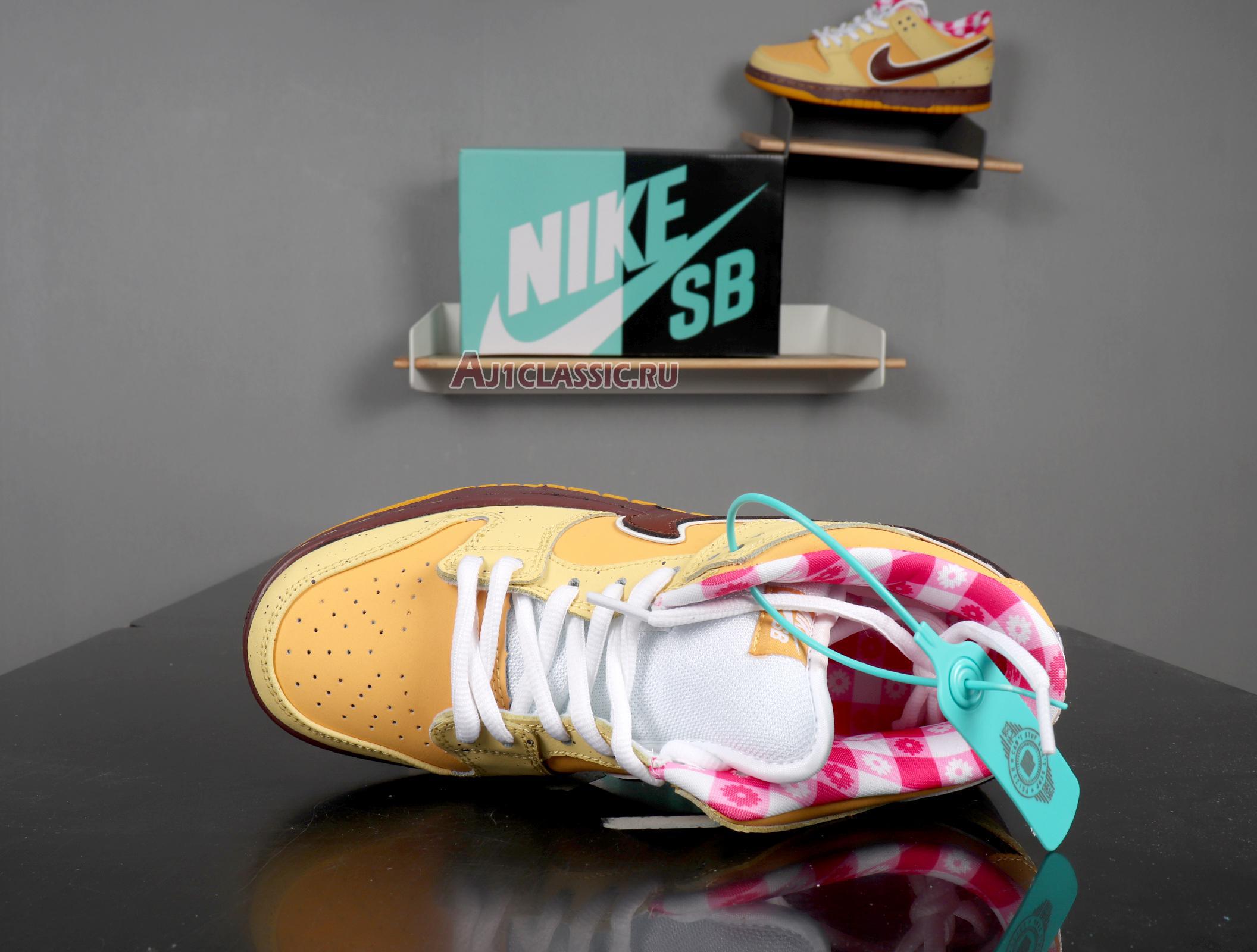 New Nike Dunk Low Premium SB "Yellow Lobster" 313170-137 Shoes