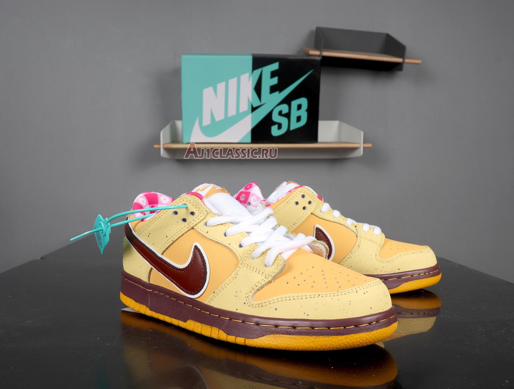 New Nike Dunk Low Premium SB "Yellow Lobster" 313170-137 Shoes